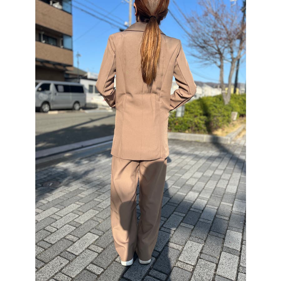 セットアップ スーツ パンツスーツ[品番：HNAW0003785