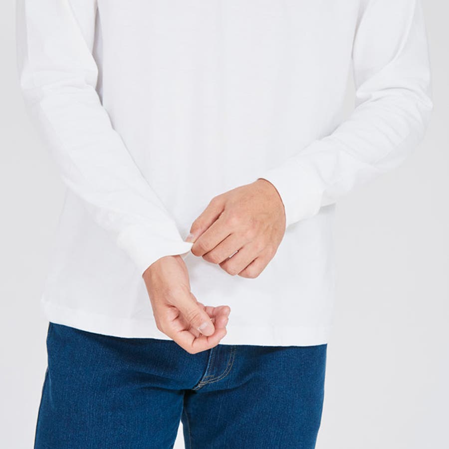2P Hanes BEEFY ロングスリーブTシャツ[品番：HANW0000002]｜Hanes