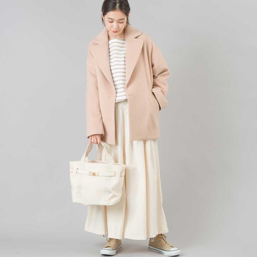 OMNES】ヘビーキャンバスベルト付トートバッグ[品番