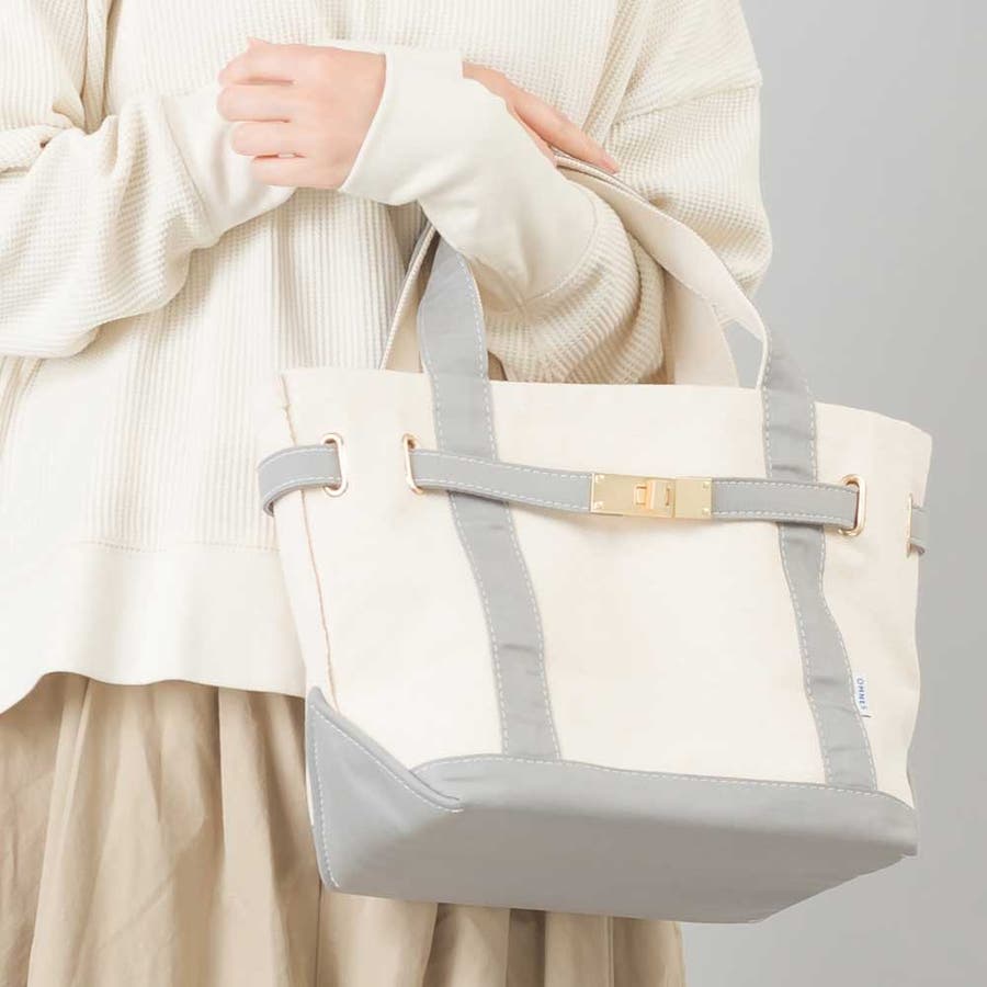 OMNES】ヘビーキャンバスベルト付トートバッグ[品番