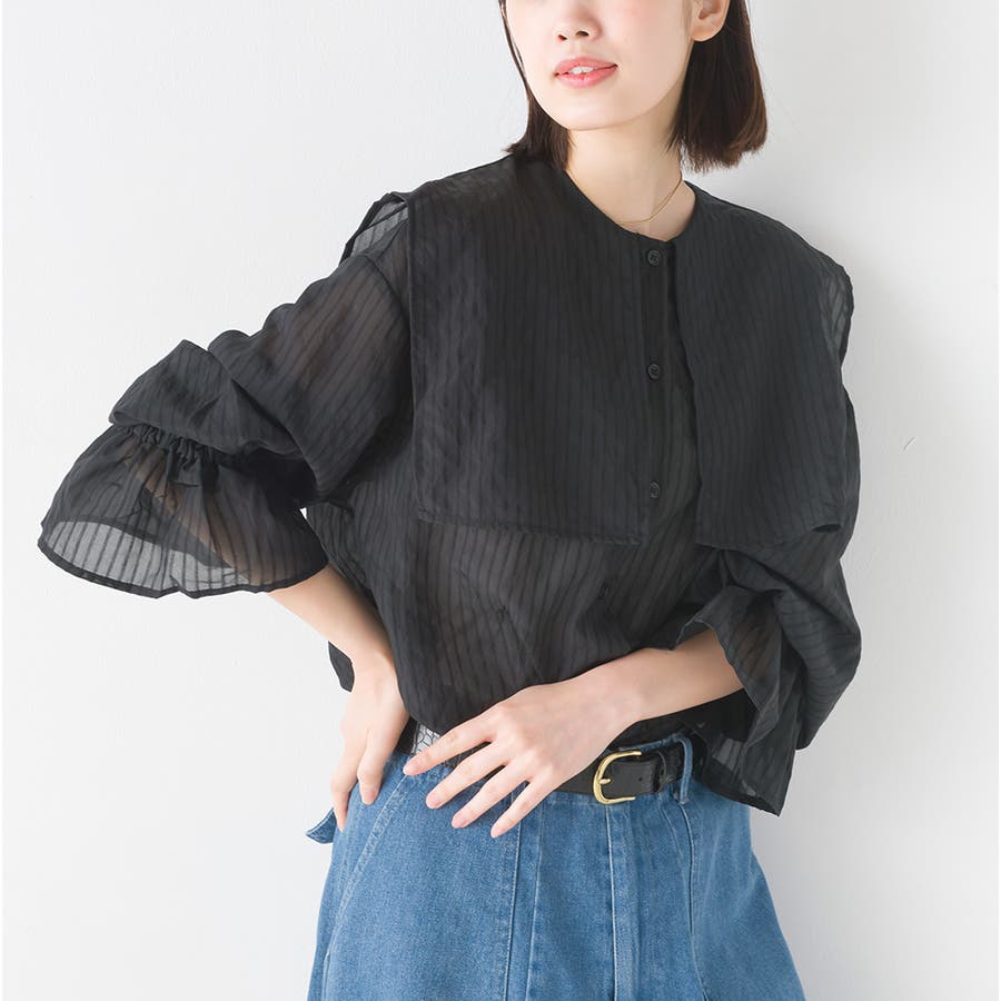 Simone Rocha - LUOLUOJUANJIE コットン ビッグカラー