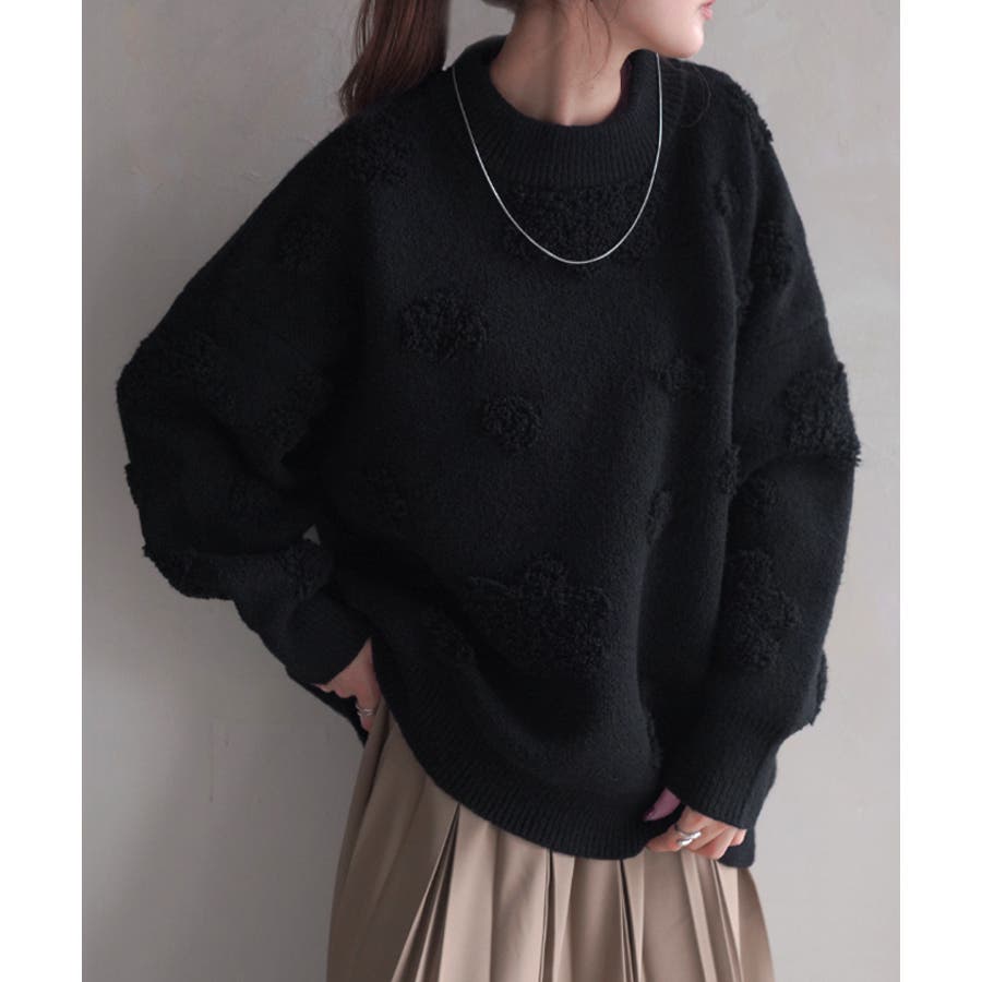 送料無料】 ソロトレ レディース ニット・セーター アウター Sweater 多 Black