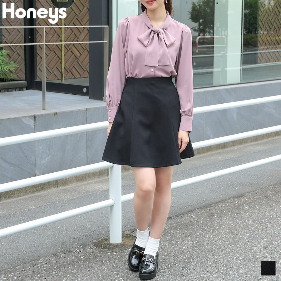 ボトムス スカート ミニスカ[品番：HNSW0007747]｜Honeys 