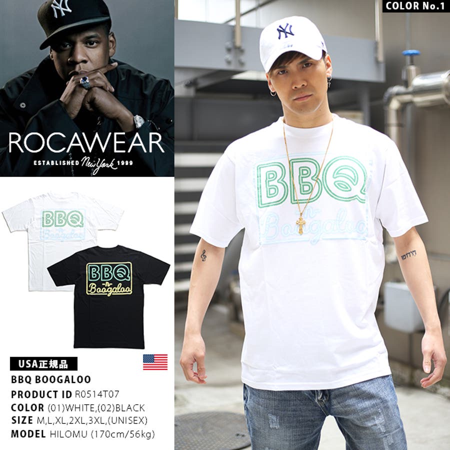 Tシャツ ロカウェア ROCAWEAR[品番：HKHM0001453]｜本格派大人のB系