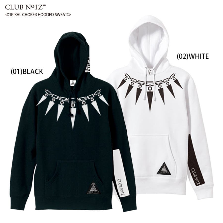 パーカー Clubno1z クラブノイズ Tribal 品番 Hkhm 本格派大人のb系 のメンズファッション 通販 Shoplist ショップリスト