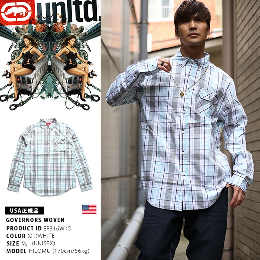 長袖シャツ エコーアンリミテッド ECKO[品番：HKHM0001933]｜本格派