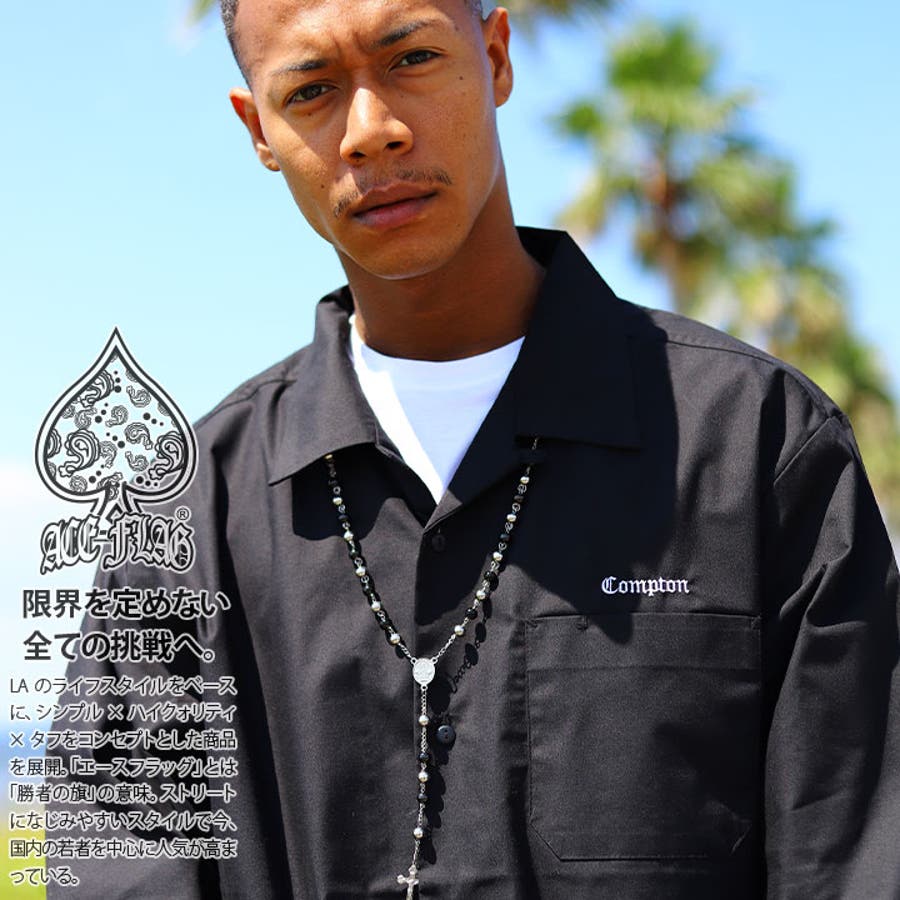 長袖シャツ【AF TL LS[品番：HKHM0005944]｜本格派大人のB系 （ホン