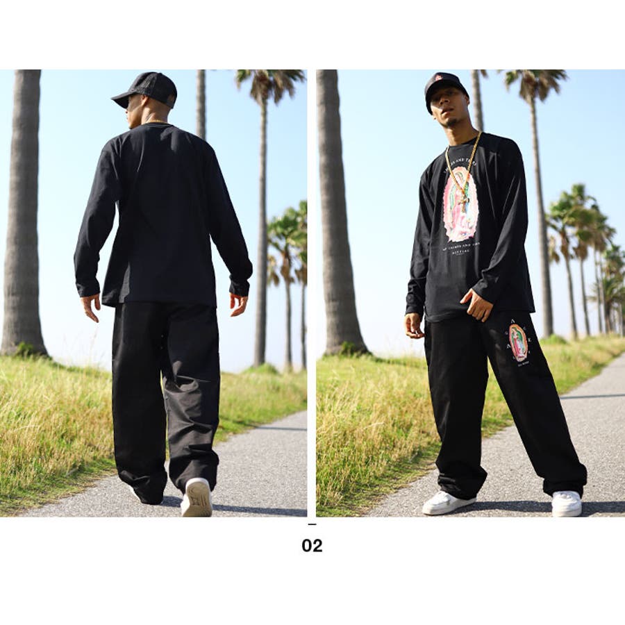 AFFA UNDERCOVER 黒チノパン Lサイズ チノパン【AF LP CH[品番：HKHM0006407]｜本格派大人のB系 （ホン