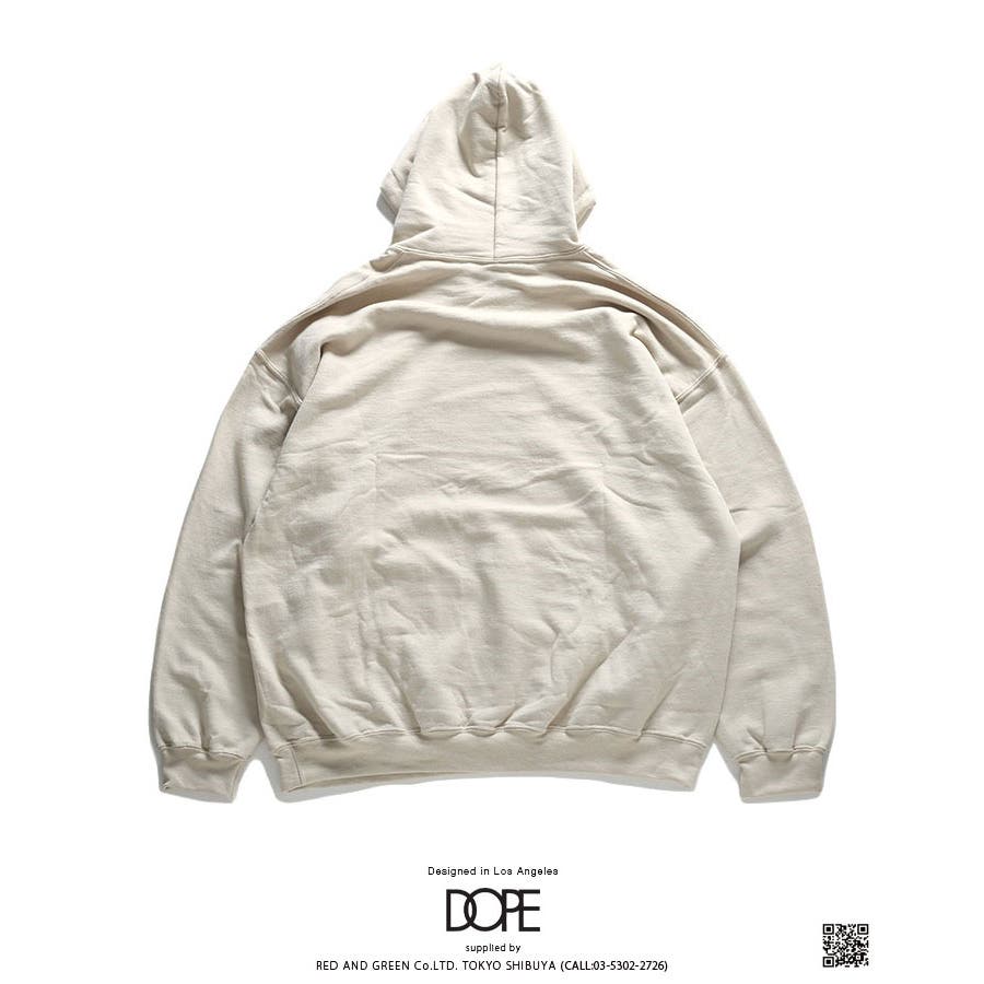 パーカードープ DOPE フードパーカー[品番：HKHM0004429]｜本格派大人のB系  （ホンカクハオトナノビーケイ）のメンズファッション通販｜SHOPLIST（ショップリスト）