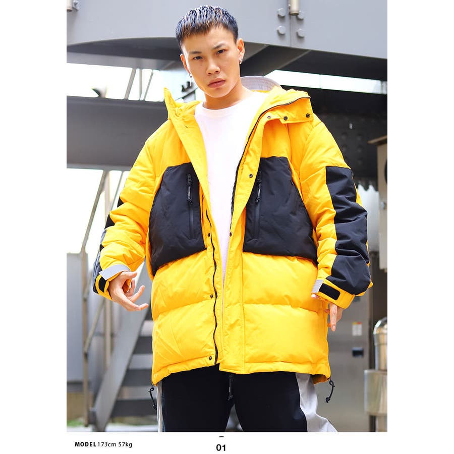 ダウンジャケットミシカ MISHKA アウター[品番：HKHM0003751]｜本格派大人のB系  （ホンカクハオトナノビーケイ）のメンズファッション通販｜SHOPLIST（ショップリスト）