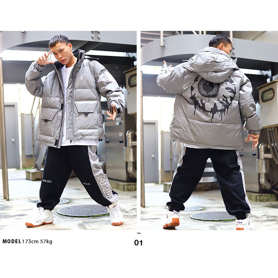 ダウンジャケットミシカ MISHKA アウター[品番：HKHM0003752]｜本格派大人のB系  （ホンカクハオトナノビーケイ）のメンズファッション通販｜SHOPLIST（ショップリスト）