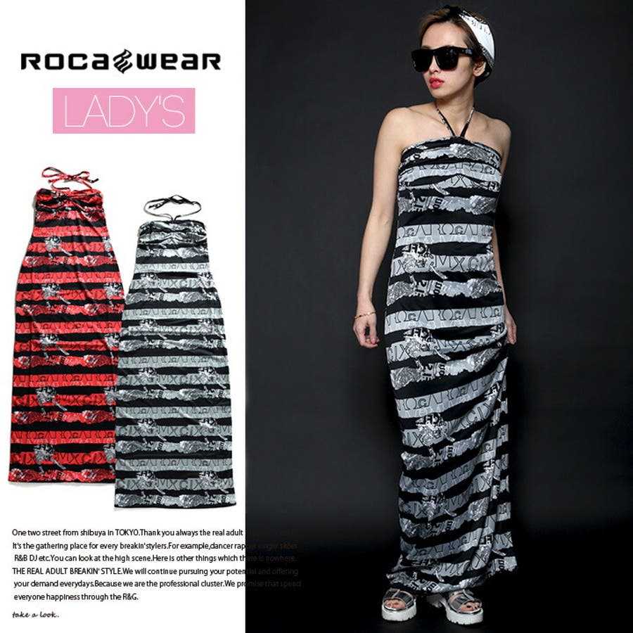 ワンピース【RB122604】ROCAWEAR b系 ヒップホップ[品番：HKHM0005139