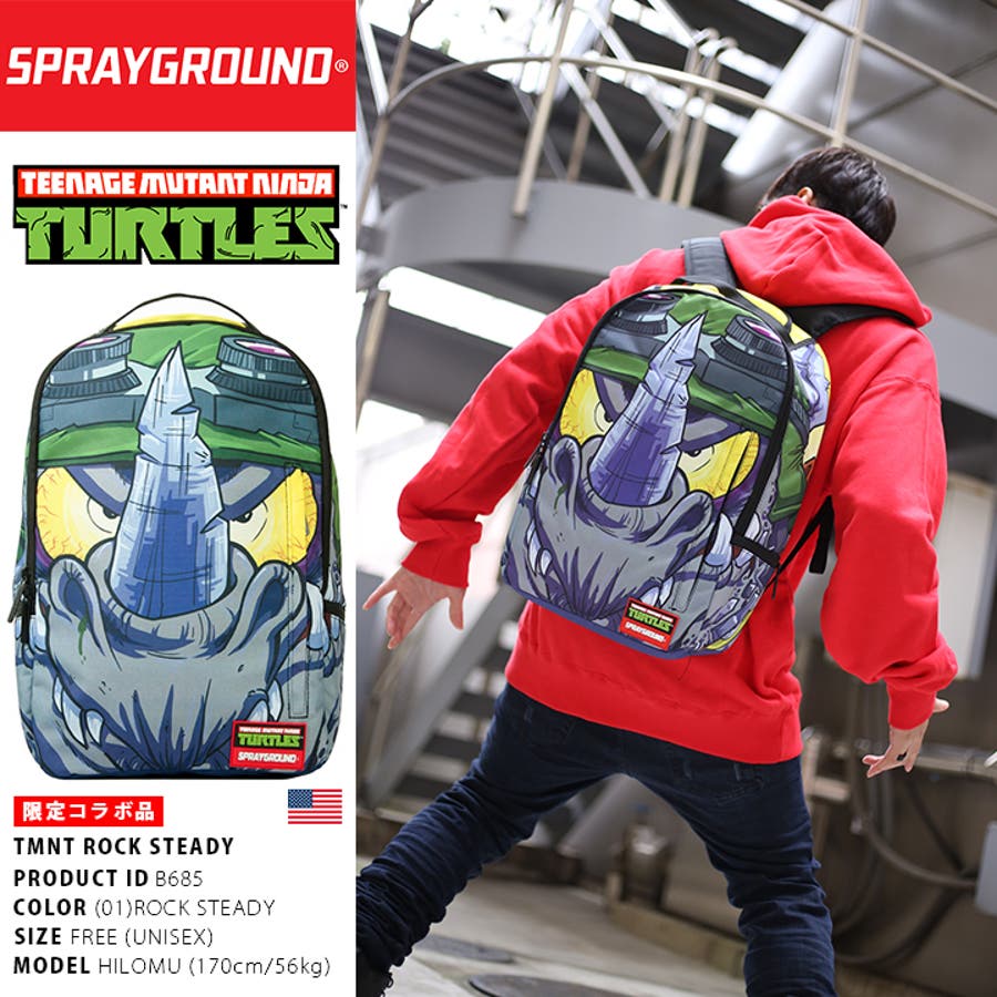 SPRAYGROUND スプレーグラウンド バックパック プリント PUNK