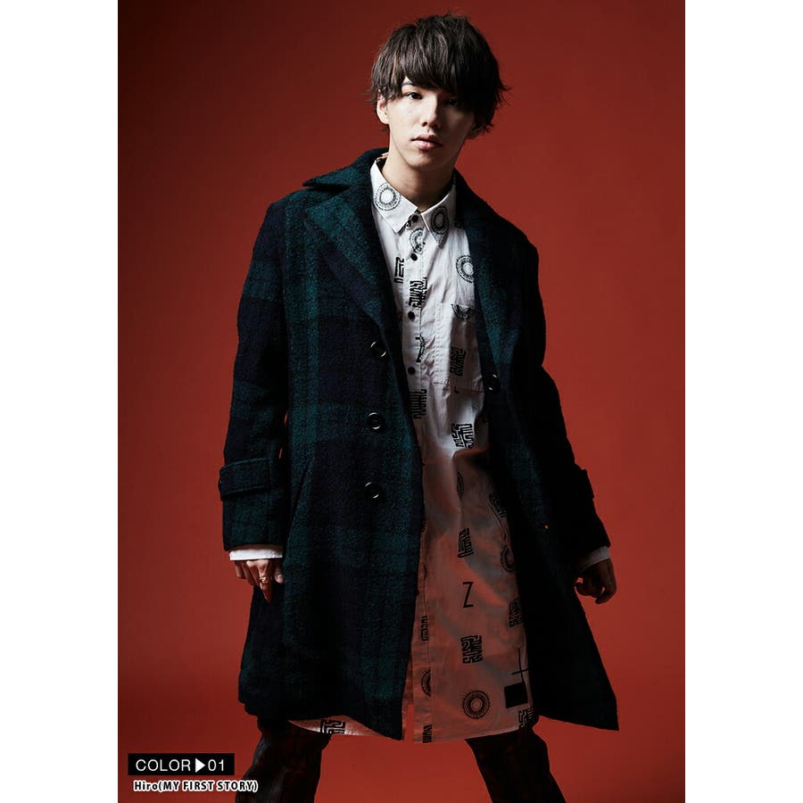 訳あり ロングコートZephyren 春[品番 マイファスHiro着用アウター ジャケット・アウター