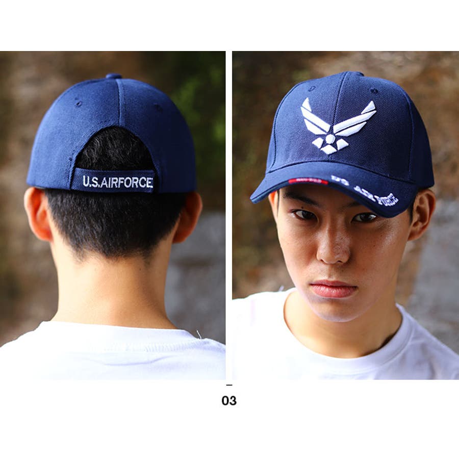 キャップUS AIR FORCE[品番：HKHM0005092]｜本格派大人のB系