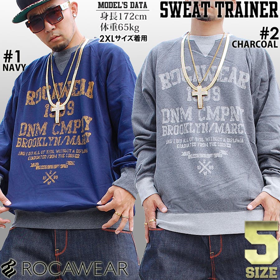 ☆ROCA WEAR☆ロカウェア☆金デカロゴ タンクトップ☆着丈57☆B
