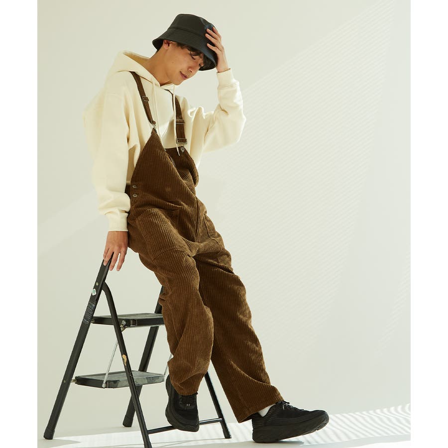 オーバーオール メンズ コーデュロイ[品番：IP000005242