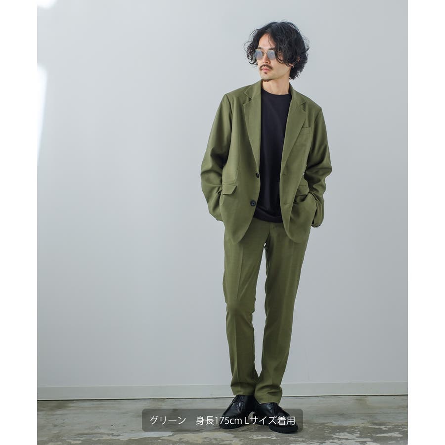 ナチュラルストレッチ テーラードジャケット メンズ[品番