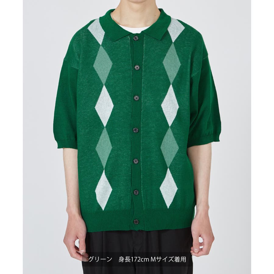 中古 メンズ ラッセルノ RUSSELUNO 半袖シャツ 4(M) 緑 グリーン