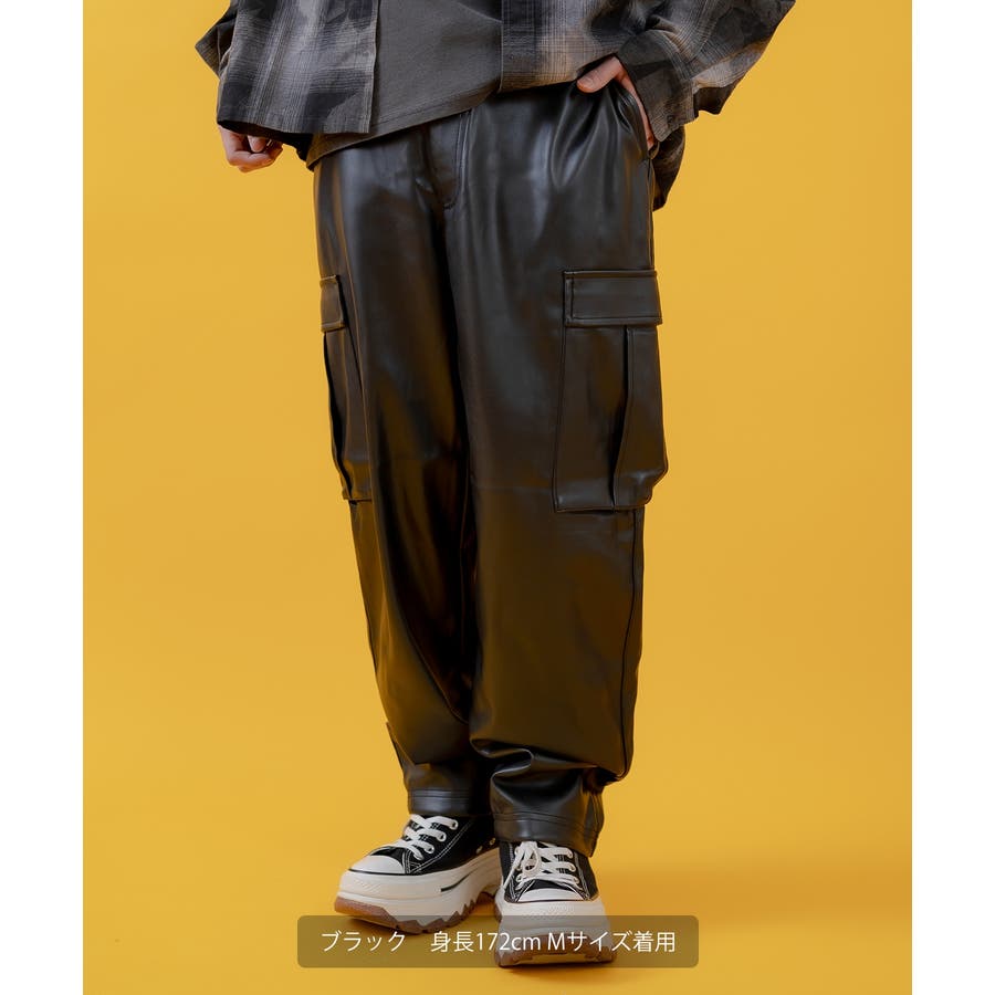 NYLON CARGO PANTS -SILVER- | IN ONLINE STORE