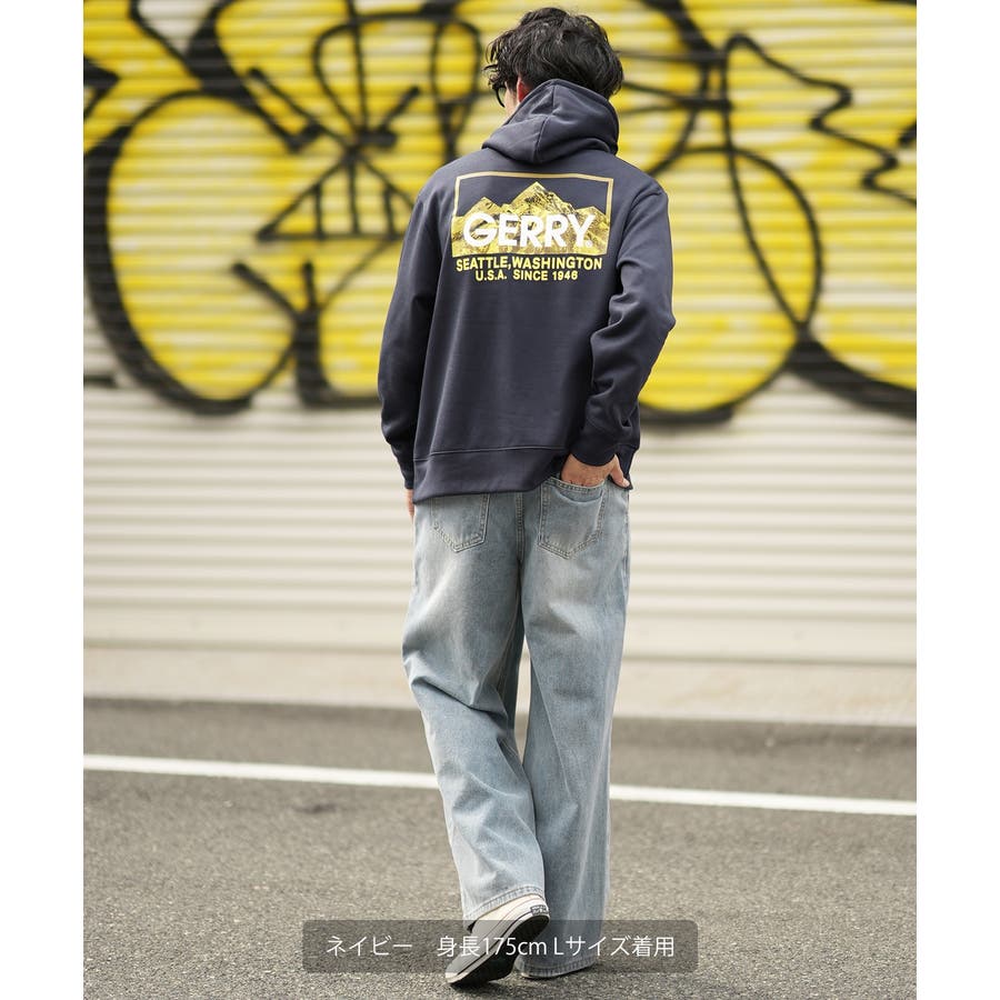 improves｜GERRY ジェリー 別注 マウンテンロゴ 刺しゅう 裏起毛