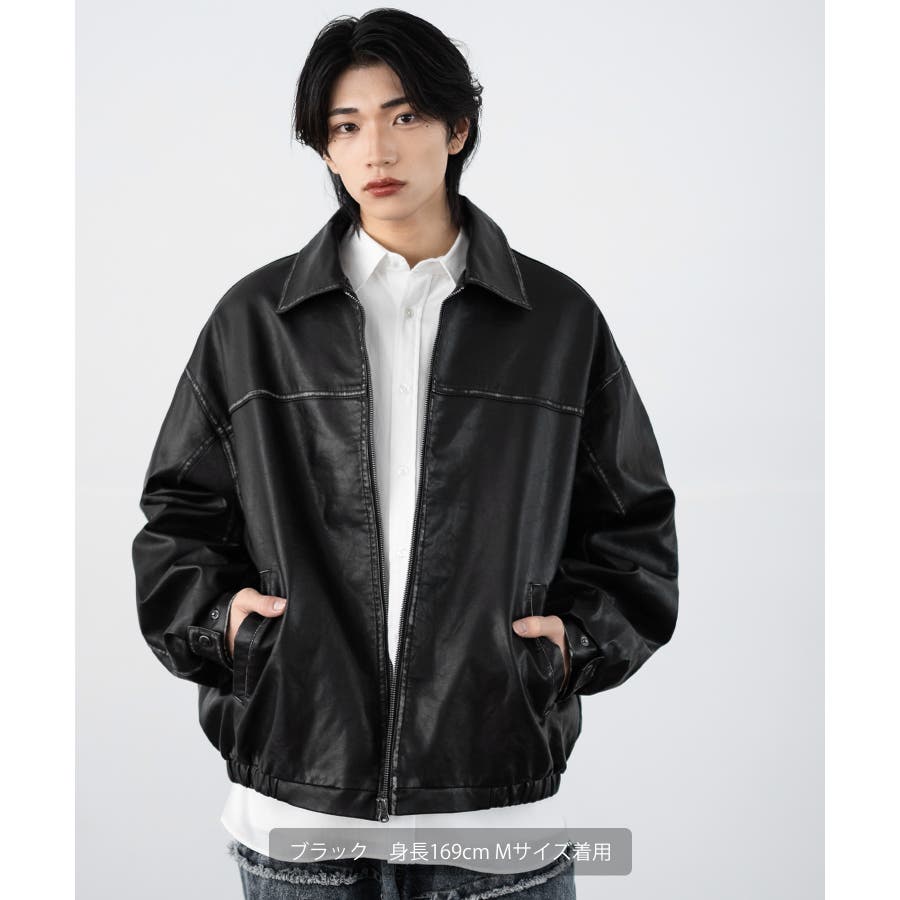 パラディーゾ メンズL ウィンドブルゾン フード付き 新品未使用 黒チェック柄 ブルゾン 中綿ジャケット 撥水 チェック柄 フード付き