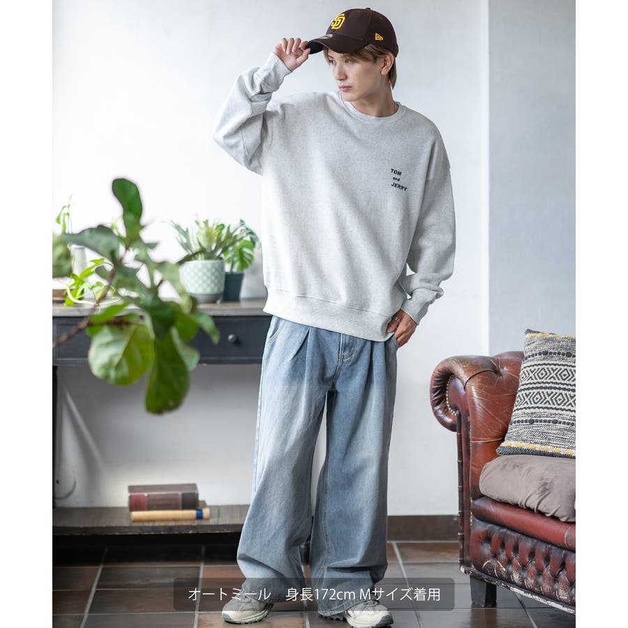 激安人気新品 トレーナー メンズ TOM&JERRY[品番：IP000006876]｜improves Mサイズ