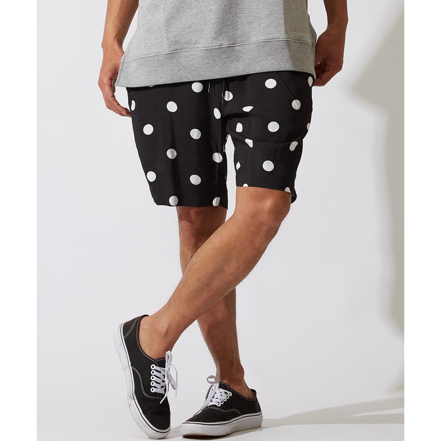 良品】DOLCE&GABBANA 総柄ショートパンツ ドットブラック 38 楽天市場