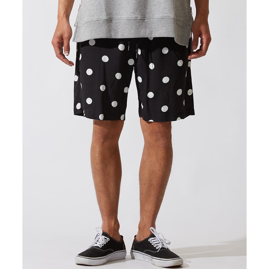 ドット柄 ショートパンツ メンズ[品番：IP000004843]｜improves（イン