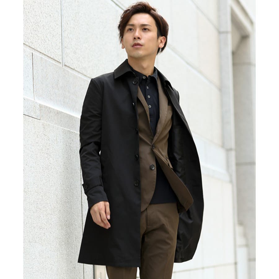 メンズファッション ステンカラーコート ナチュラルストレッチステンカラーコート 品番 Ip Improves インプローブス の メンズファッション通販 Shoplist ショップリスト