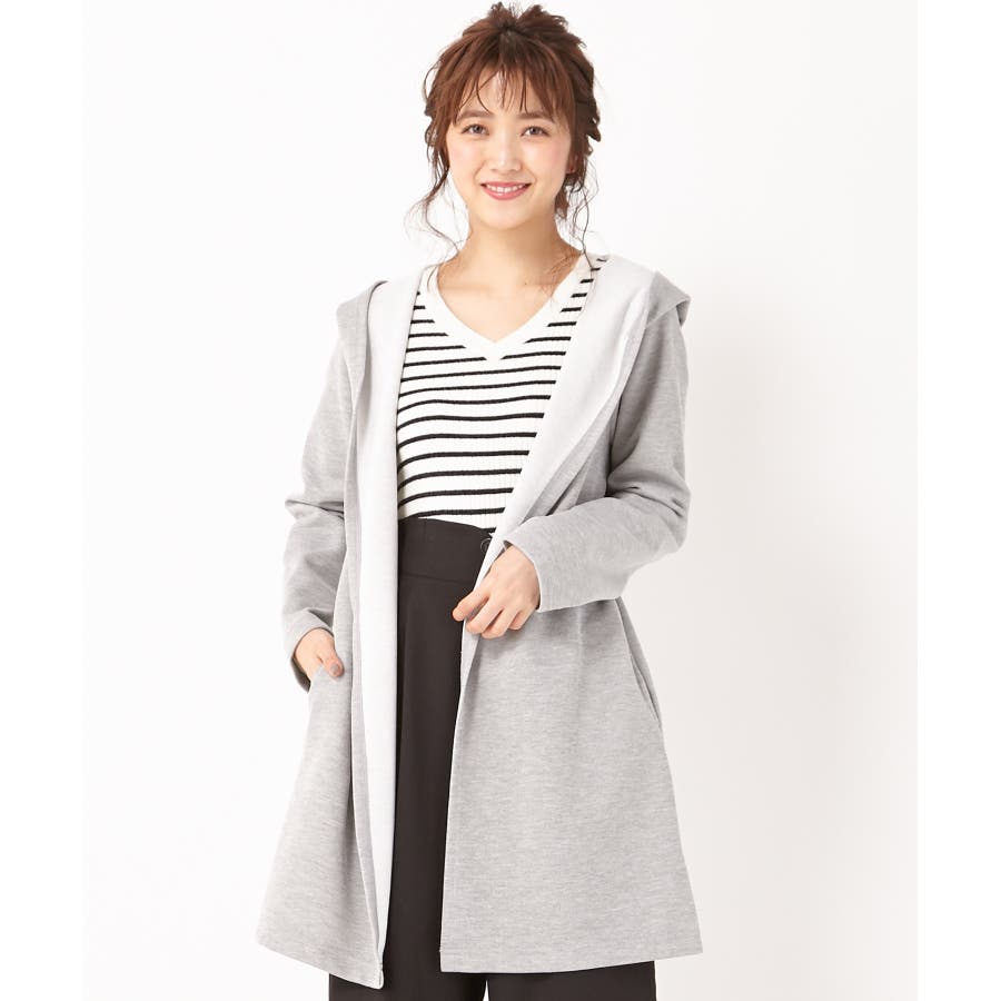 フード コーディガン 品番 Ingw Ingni イング のレディースファッション通販 Shoplist ショップリスト