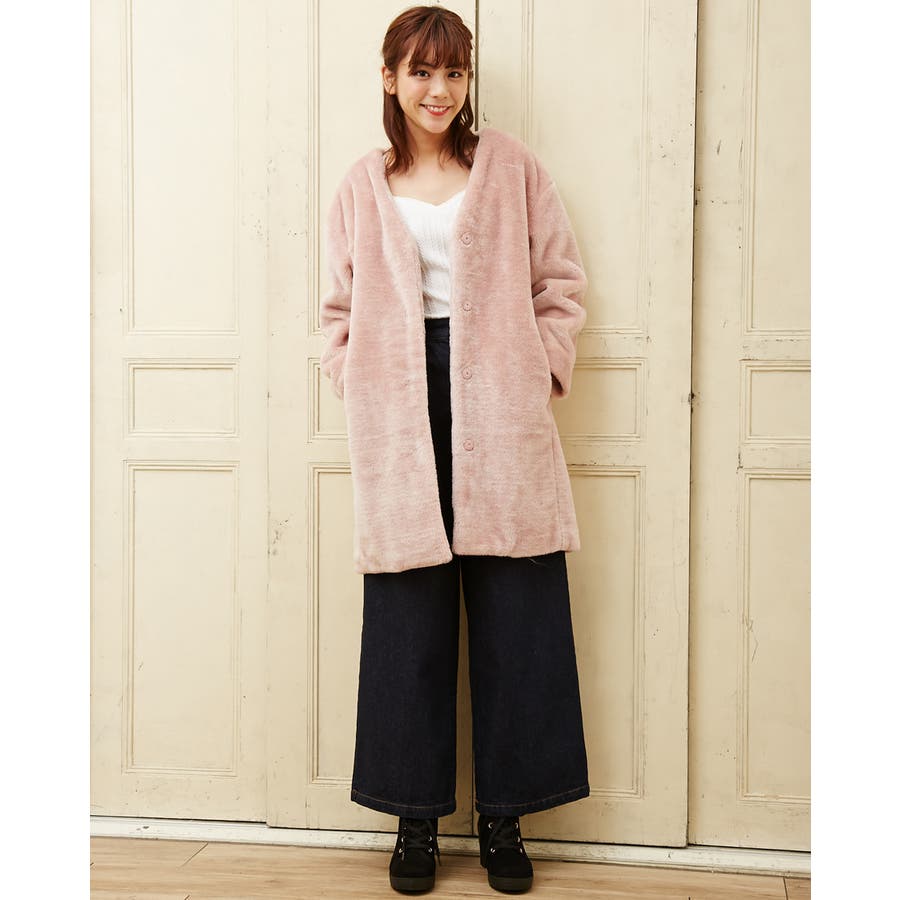 17aw ノーカラーフェイクファーct 品番 Ingw Ingni イング のレディースファッション通販 Shoplist ショップリスト