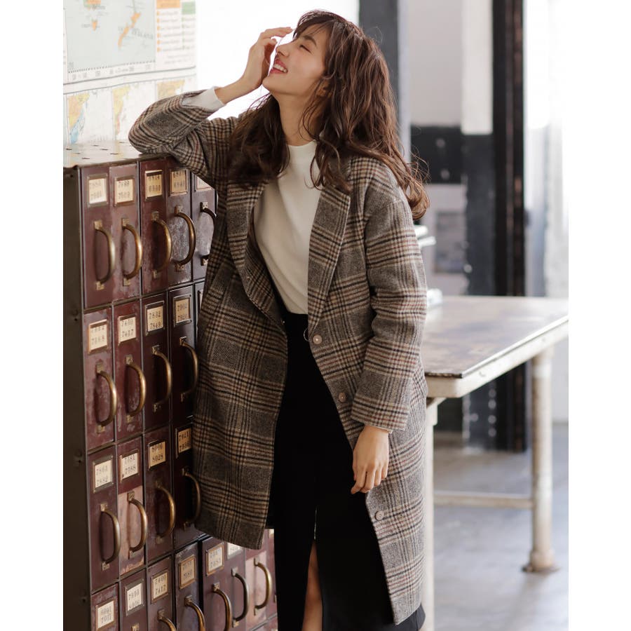 チェック柄bigチェスターct 品番 Ingw Ingni イング のレディースファッション通販 Shoplist ショップリスト チェック柄bigチェスターct 品番 Ingw Ingni イング のレディースファッション通販 Shoplist ショップリスト