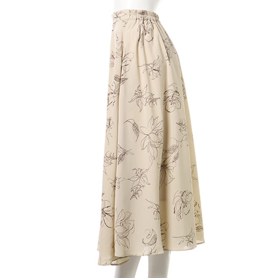 線画花フレア Sk 品番 Ingw Ingni イング のレディースファッション通販 Shoplist ショップリスト