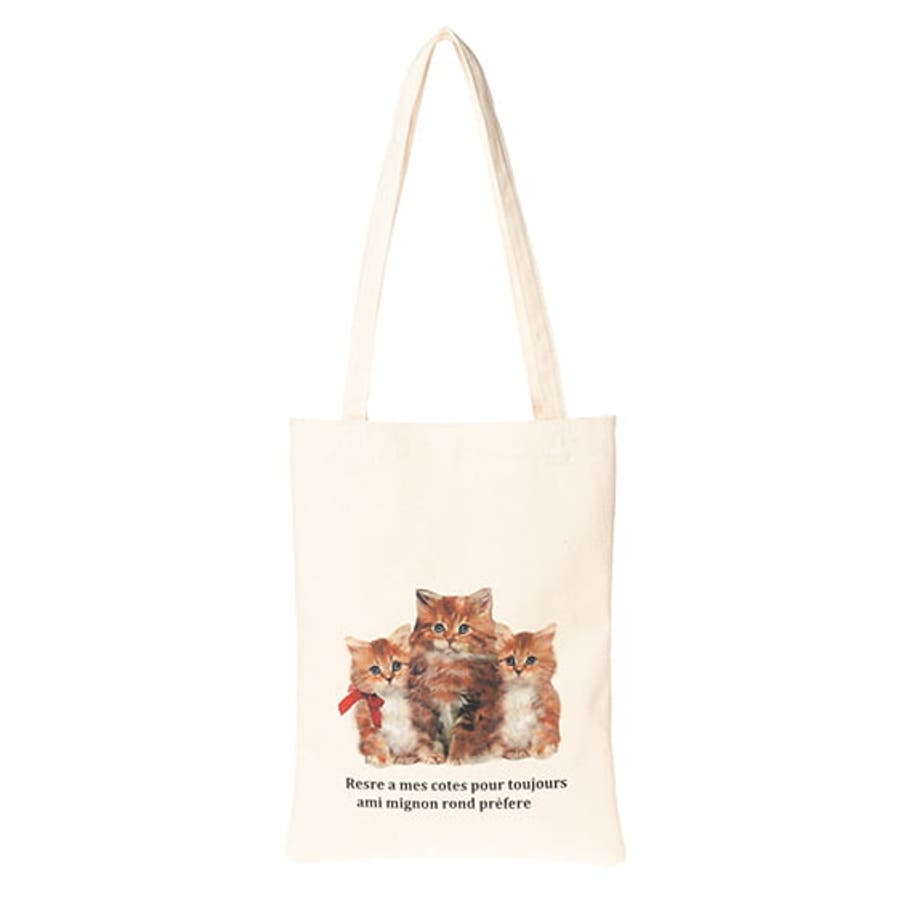 猫プリントトートバッグ[品番：INGW0007944]｜INGNI （イング