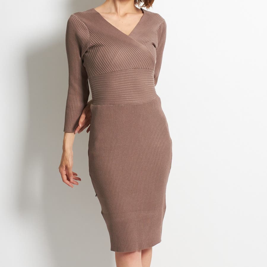 ワンピース タイトワンピース 膝丈 品番 Hhhw Hug U ハグユー のレディースファッション通販 Shoplist ショップリスト