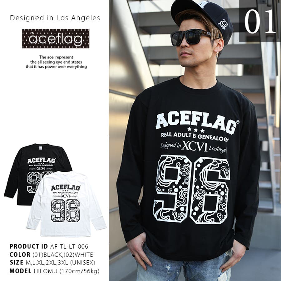 ロンT エースフラッグ ACEFLAG[品番：HKHM0000414]｜本格派大人