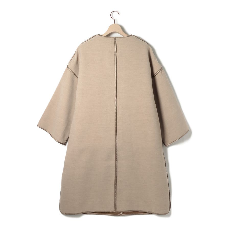 【Kastane】パイピングコート×ボアベストSET
