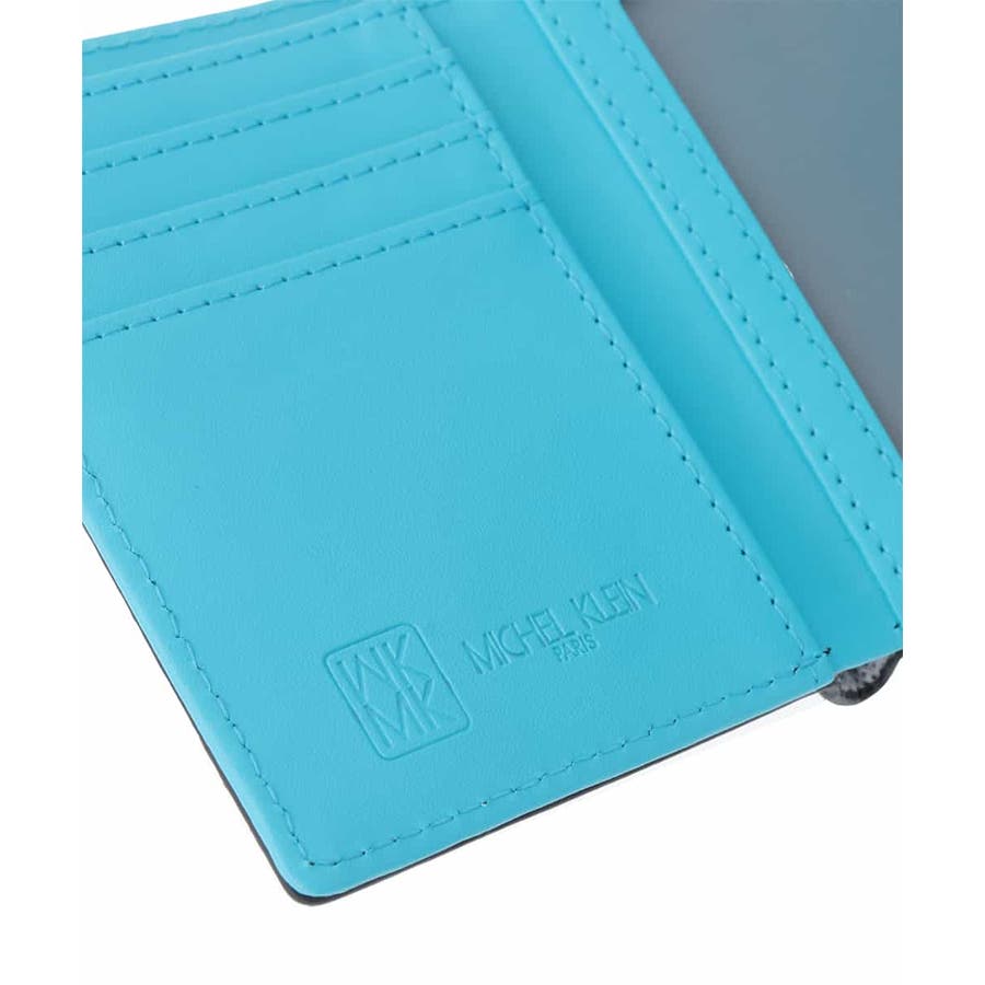 フェイクレザーバイカラー三つ折り財布[品番：ITKW0011015]｜MK