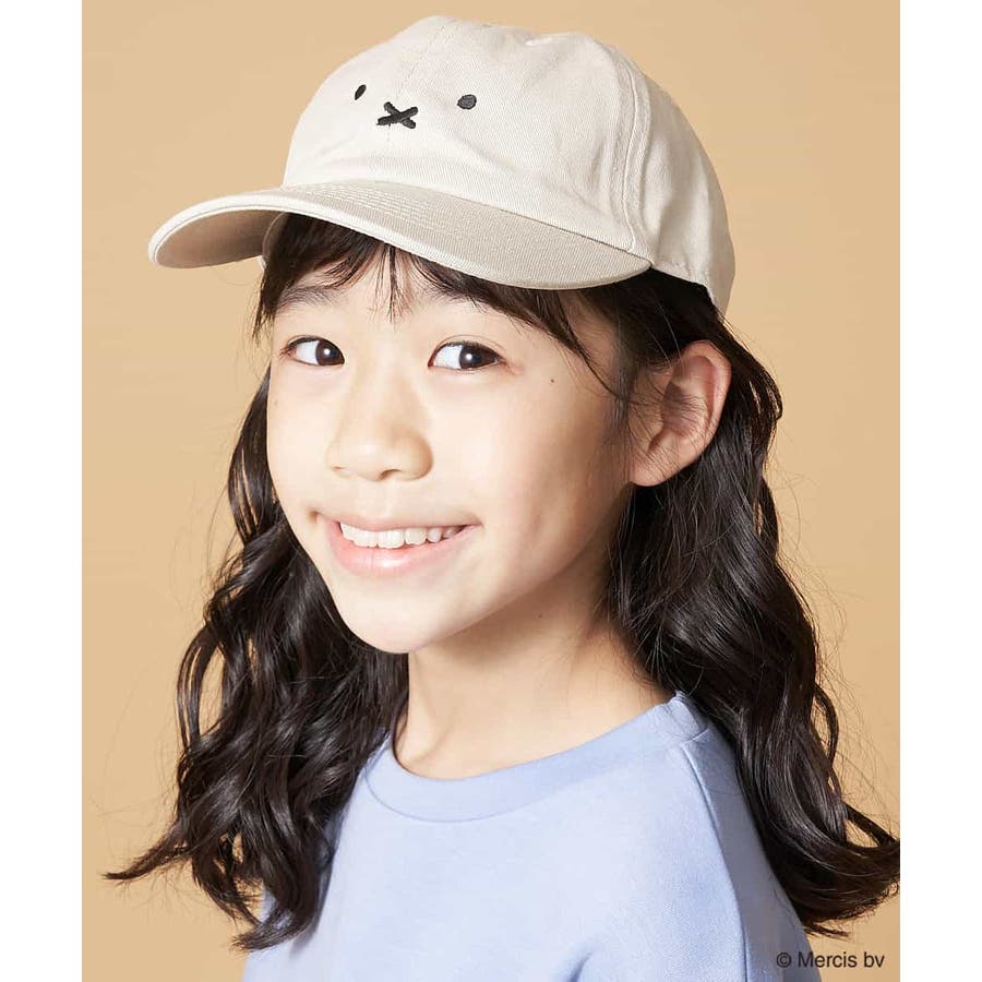 [KIDS]【数量限定】ミッフィーフェイスシシュウキャップ[品番