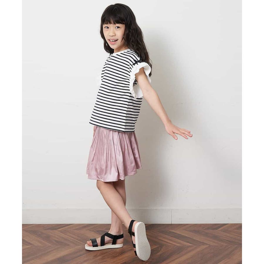 100-130]プリーツキュロット[WEB限定サイズ][品番：ITKW0001404