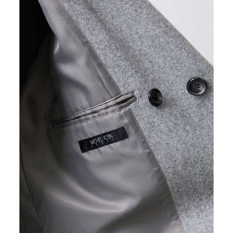 ウールダブルブレストマキシコート[品番：ITKW0015791]｜MICHEL
