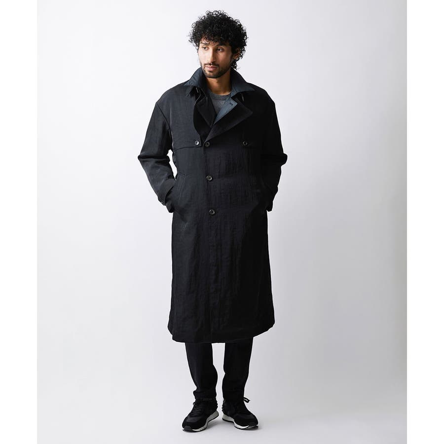 ダブルブレストマキシコート[品番：ITKW0014627]｜MICHEL KLEIN HOMME
