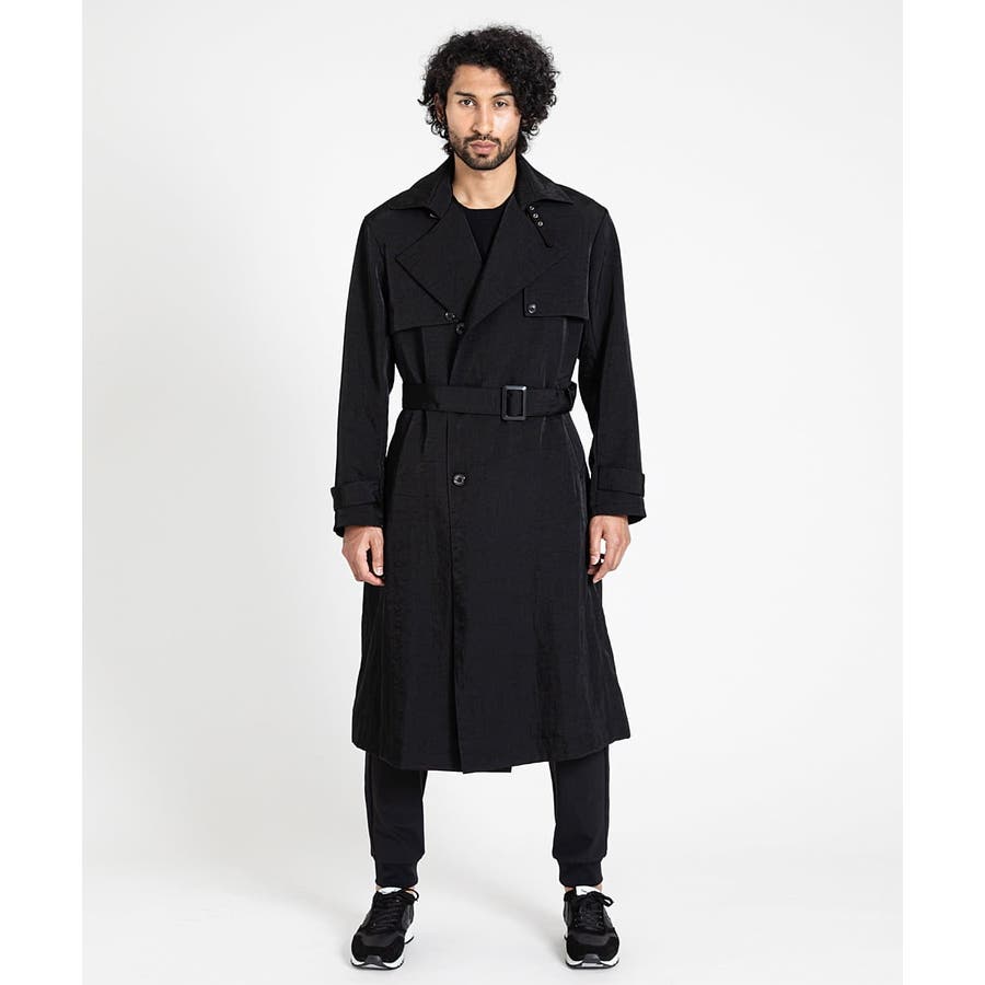 ダブルブレストマキシコート[品番：ITKW0014627]｜MICHEL KLEIN HOMME