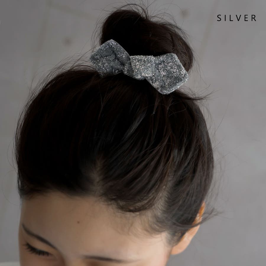 ヘアゴム ヘアアクセサリー リボン[品番：VX000008471]｜Jewel vox