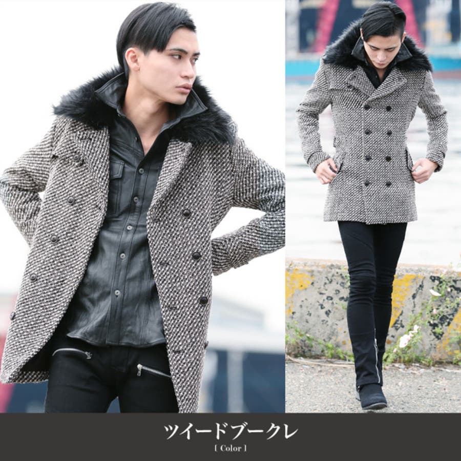 お歳暮 人気 SEANA(シーナ) ファー脱着 ショート トレンチコート[品番 ジャケット・アウター