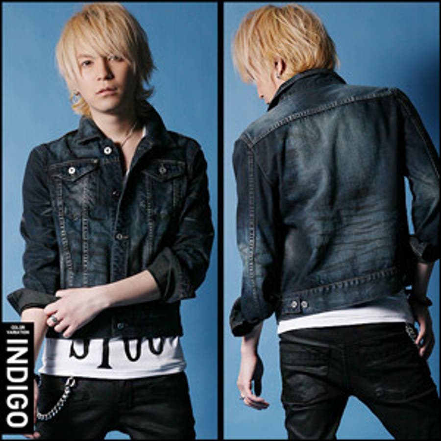 ◇GENIE BLEU(ジェニーブルー)ヴィンテージGジャン◇お兄系 Men[品番