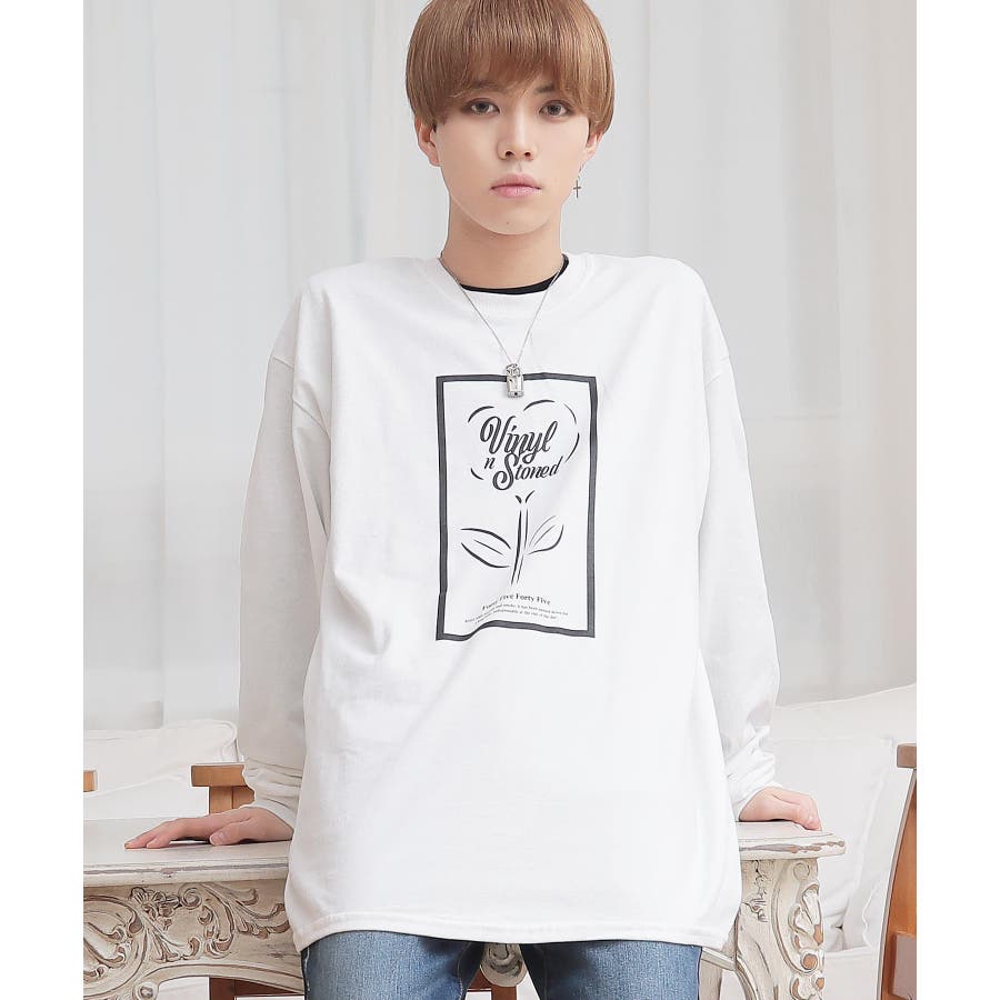 韓国 ファッション メンズ 定番 ビッグシルエット ロゴプリント ロンt 品番 Jg G O C ジーオーシー の メンズファッション通販 Shoplist ショップリスト