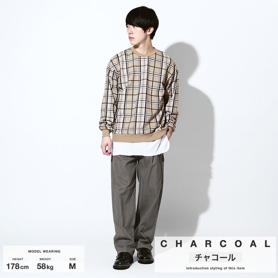 ワイドパンツ メンズ チノパン ワンタックカツラギワイドチノ ゆるコーデ 品番 Jg Jiggys Shop ジギーズショップ の メンズファッション通販 Shoplist ショップリスト