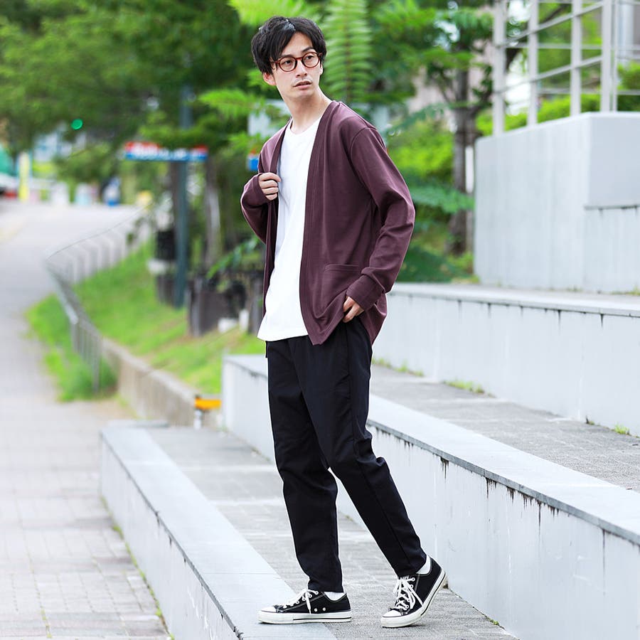 カーディガン メンズ Trベアポンチカーディガン ゆったり ボタンなし 品番 Jg Jiggys Shop ジギーズショップ の メンズファッション通販 Shoplist ショップリスト